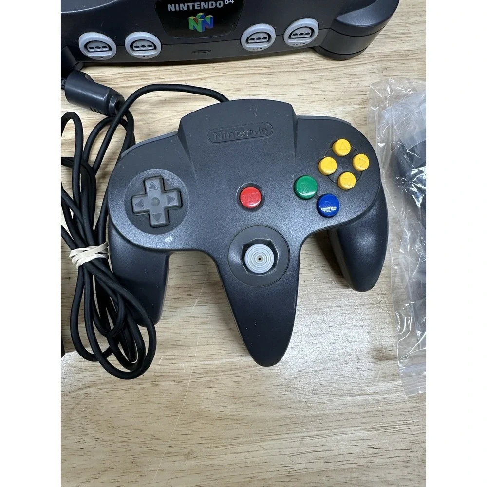 Nintendo 64 N64 Console with Expansion Pack Pak Tested Working